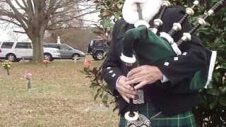 Bagpiper at Funeral [upl. by Leeanne]