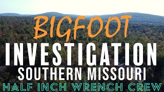 BIGFOOT ENCOUNTERS IN SOUTHERN MISSOURI  IT WAS LEAVING TRACKS IN THE GARDEN FILM [upl. by Nnylsoj]