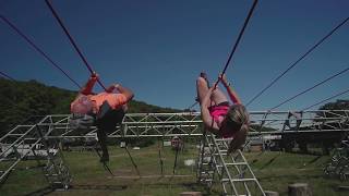 Take On The Upside Down Obstacle  Tyrolean Traverse Tutorial [upl. by Duer359]