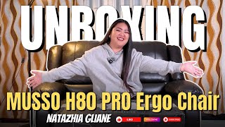 UNBOXING MUSSO H80 PRO Ergo Chair 🙈 [upl. by Beard222]