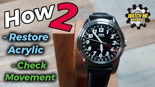 HOW 2 polish out scratches and quick check your movement [upl. by Artinak627]