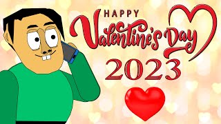 Happy valentines day 2023  Cartoon Comedy Hindi  Jags Animation [upl. by Alwitt]