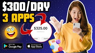 300Day 🤑 3 Legit PASSIVE INCOME Apps  Make Money Online 2024 [upl. by Airetnuhs490]