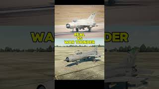 MiG21 Bison real vs warthunder [upl. by Lassiter]