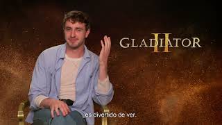 VANDAL entrevista a PAUL MESCAL protagonista de GLADIATOR 2 de Ridley Scott [upl. by Sivrat]