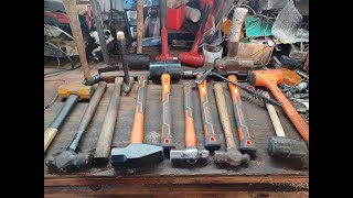 All types of Hammers vintage specialty new and custom [upl. by Dimphia768]