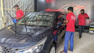 How to do Teflon Coating for a Car in Tamil 4Wheels [upl. by Zeni544]