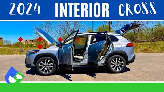 2024 Corolla Cross XLE Interior Review by Toyota [upl. by Searle]