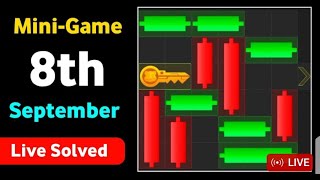 8th September Hamster kombat Daily MiniGame  Puzzle Solved  in few Second [upl. by Artimas]