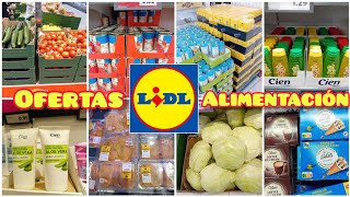 LIDL 🛒OFERTA SEMANAL ALIMENTACIÓN Y DROGUERÍAFRESCOSCARNESCONSERVAS COSMÉTICA Amunaysuscosas [upl. by Lyrej]