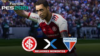 INTERNACIONAL CONSEGUE BOM RESULTADO E ATRAPALHA O BOTAFOGO  EFOOTBALL GAMEPLAY PES 2021 [upl. by Adigun]