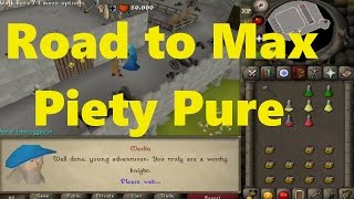 Runescape As a Piety Pure Episode 1 [upl. by Doll]