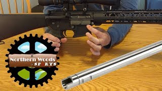 WE M4M16 tightbore barrel install [upl. by Swords]