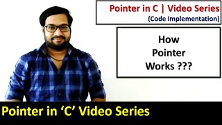 What is Pointer  How Pointer Works in C Programming  by Sanjay Gupta [upl. by Kenlee626]