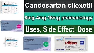 Candesartan cilexetil 8 mg 4mg 16mg 32mg in hindi  Advant tablet uses  side effect dosage uses [upl. by Allisirp]