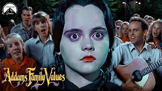 Wednesday Escapes Summer Camp Full Scene  Addams Family Values  Paramount Movies [upl. by Ambie]