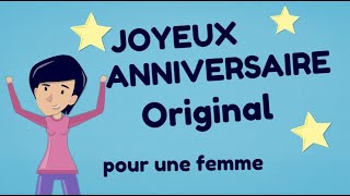 Joyeux anniversaire femme Original [upl. by Akiras]