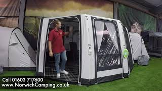 Vango Tuscany 380  420 Airbeam Caravan Awning 2020 Review [upl. by Ardnak]