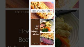 Beef Wellington 🥩 recipe gourmetrecipes dinnerideas [upl. by Banwell]