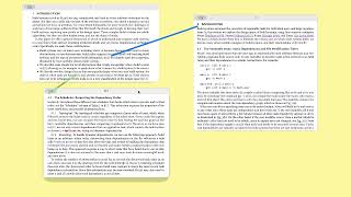 1945 1972 Parallel Pages Visibly Connected by Beams [upl. by Argile]