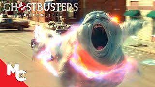 Ghostbusters Afterlife  Chasing the Muncher Ghost  Full Scene [upl. by Rehpitsirhc]