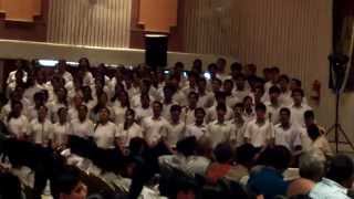 Wo din hai kitna duur SPV music choir independence day celebrations 2015 [upl. by Aiekal]