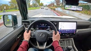 2024 Lexus GX 550 Luxury  POV First Drive Binaural Audio [upl. by Racklin]