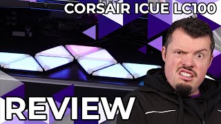 Corsair iCue LC100 Review  The lights you suddenly will need for REASONS [upl. by Elihu943]