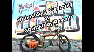 Rayvolt CRUZER  Unboxing and Assembly [upl. by Alorac]