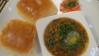 Jain Pav Bhaji  Recipes in Gujarati  Sanjeev Kapoor Khazana [upl. by Punke]