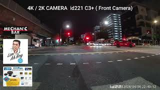 id221 C3 Plus  Motorcycle Dash Cam [upl. by Kcirrez]