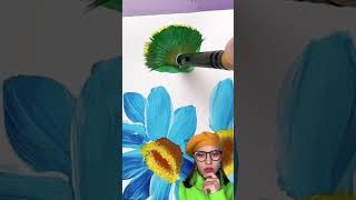 Cute flowers 🌺 art painting drawing [upl. by Sliwa]