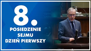 8 posiedzenie Sejmu  dzień pierwszy 20 marca 2024 r [upl. by Nolat]