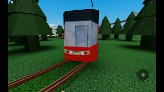 Tramwaje w etransport roblox [upl. by Wanonah]