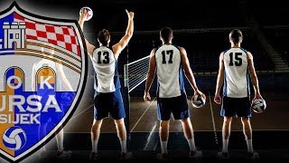 MOK MURSA Osijek vs HAOK MLADOST Zagreb  Croatian 1A volleyball league [upl. by Ocicnarf310]