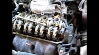 Crank pulley bolt removal on a Civic [upl. by Ohcirej131]