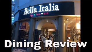 Bella Italia  Dining Review [upl. by Pomfrey910]