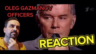 Oleg Gazmanov  Officers  Oleg Gazmanovs Anniversary Concert REACTION [upl. by Ford]