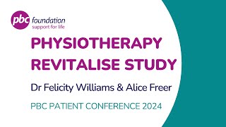 Physiotherapy Revitalise Study  Dr Felicity Williams amp Alice Freer [upl. by Behl]