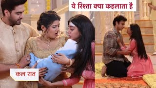 YRKKH Upcoming Twist Ruhi Tries To Snatch Baby From Abhira Rohit Handles Ruhi [upl. by Attennyl]