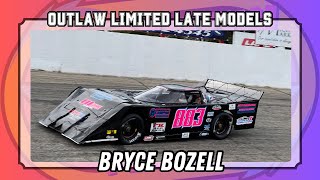 83024  GoPro  Bryce Bozell  Outlaw Limited Late Models AFeature  Kalamazoo Speedway [upl. by Sylirama]