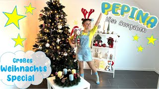 🎅🏻 XXL WeihnachtsVideo ✨ Pepina löst WeihnachtsAufgaben 🎄 [upl. by Korwin]