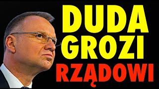 Andrzej Dera sekretarz stanu w imieniu Andrzeja Dudy zaczął otwarcie grozić rządowi Premiera Tuska [upl. by Keefe]