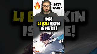 Li Bais BEST Skin is FINALLY Here 🎨 Sword amp Song Ink Skin  Honor of Kings HoK [upl. by Anitsirc]