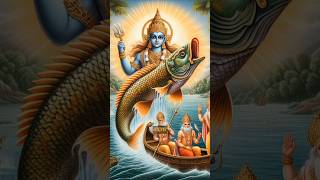 Matsya Avatar  First Avatar Of Vishnu mythology religion Purana spirituality advbaba [upl. by Euginom]