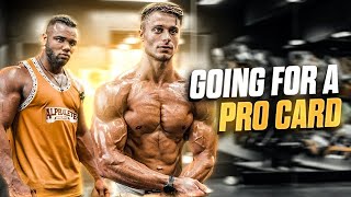 Ryan Denglers Pro Card Attempt  INTENSE Chest Workout [upl. by Brookner]