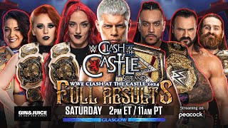 Full WWE Clash at the Castle 2024 Results [upl. by Koehler]