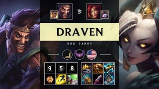 Draven ADC vs Zyra Rampage  NA Master Patch 1422 [upl. by Batha]