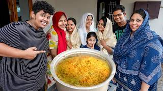 Cooking பிரியாணி With Alias Family  Irfans View❤️ [upl. by Swagerty]