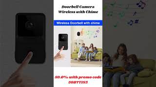 Doorbell Camera Wireless with Chime [upl. by Sualokcin492]